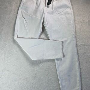 New! Yummie by Heather Thomson White Denim Ankle Skinny Jeans Size 32